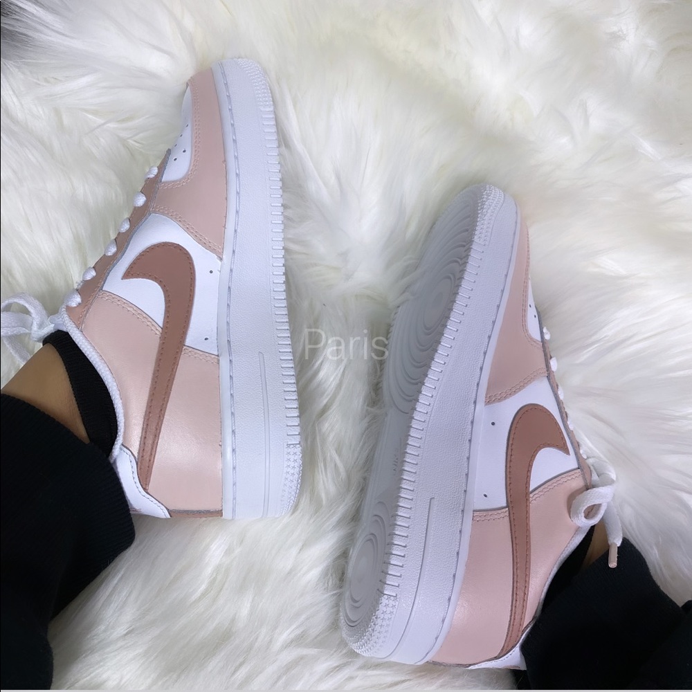 Custom Air Force 1 Bubble Gum Dessert Sneakers - Picture 10 of 13